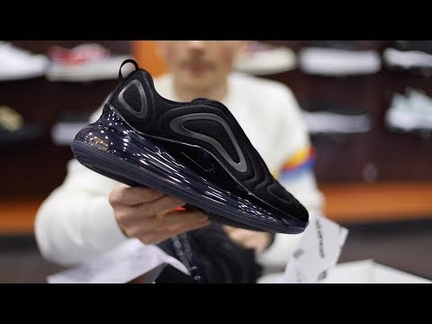 Unboxing Sneakers Nike Air Max 720 Total Black AO2924-007 | Freesneak Shop