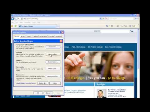 How to delete IE 7 Cache under Windows XP