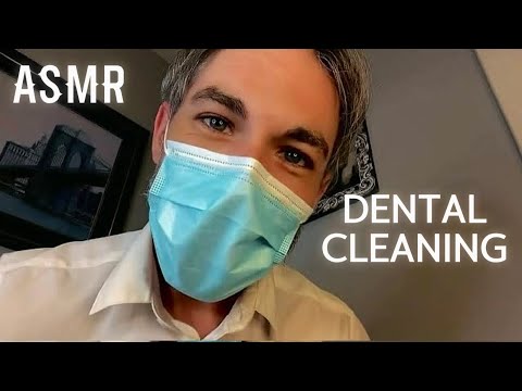 ASMR | Dentist Cleans Your Teeth🦷 (Scaling, Brushing, Flossing, Whispering)