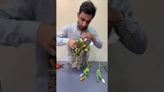 How to use raw wood as your everyday flower pot