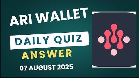 Ari Wallet Daily Quiz 07 August | What is a characteristic of Arichain
