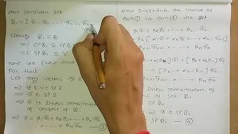 Lecture 2: Existence Theorem & Invariance Theorem of Basis, Unit-2, B.Sc. Sem.-3, Mathematics,BKNMU