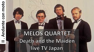 Melos String Quartet. Schubert &quot;Death and the Maiden&quot; II. Andante con moto (1990)