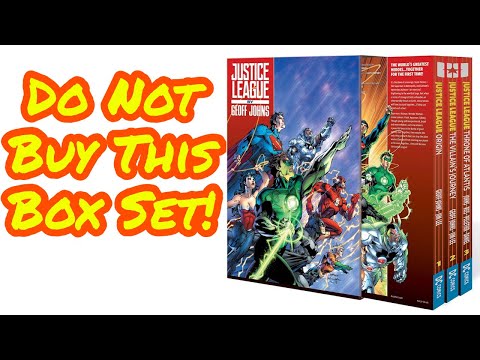 New 52 Justice League Box Set Overview - YouTube