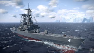 Modern Warships: Uss Arkansas CGN-41 Cruiser With 3 Cannons | Next Battlepass Ship