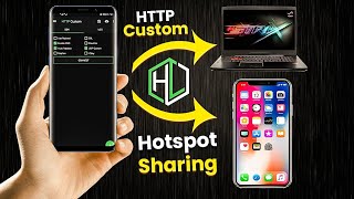 Share HTTP Custom VPN Via Mobile Hotspot: No Third-party Application screenshot 3