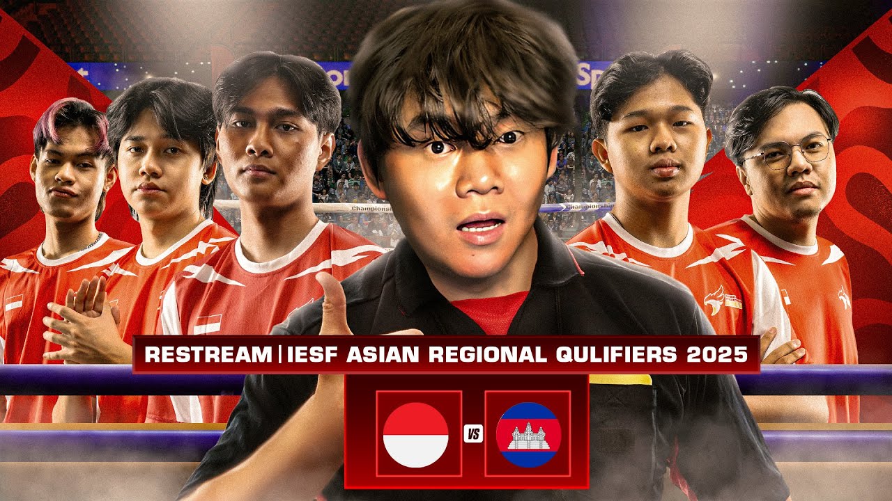 INDONESIA v CAMBODIA GRAND FINAL, YAHAHA PH GA LOLOS IESF ASIAN REGIONAL QUALIFIERS 2025 | DAY 6