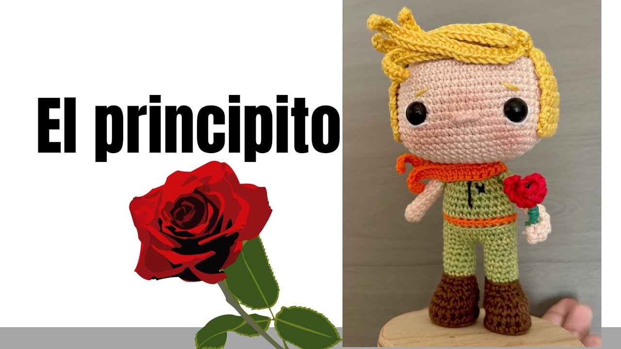 El principito amigurumi / tutorial completo