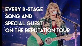 all surprise songs on the reputation tour//Taylor Swift