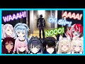 Hololive EN/ID Reacts To Elevator Jumpscare Compilation【Parasocial】