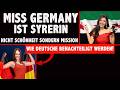 Miss GERMANY Aus SYRIEN Mogration Altagsrassismus Und Vorbild