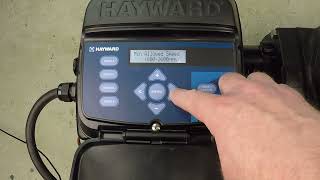 How To Set Maximum Speed On Hayward Super Pump VS