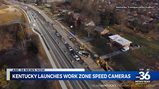 Kentucky launches work zone speed cameras