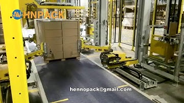 Hennopack Automatic pallet paper corner applicator Protecter
