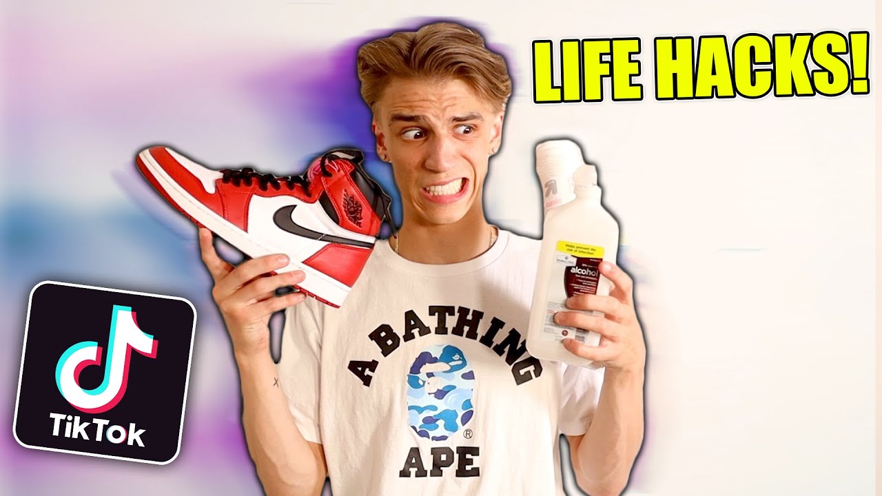 Testing VIRAL Tiktok Life Hacks! *SNEAKERHEAD EDITION ...