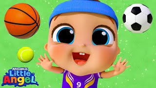 yes yes i love sports little angel nursery rhymes sports