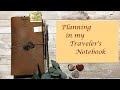 Travelers Notebook Planning/Bujo 13th June  2022