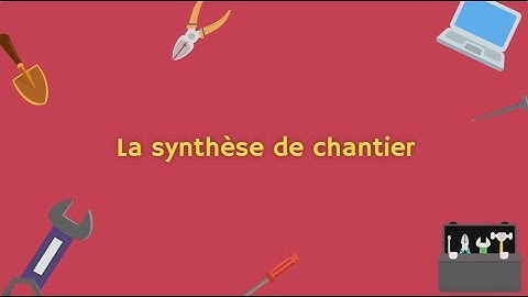 [Ancienne version] Comment fonctionne la synthèse de chantier dans le logiciel BatiChiffrage ?