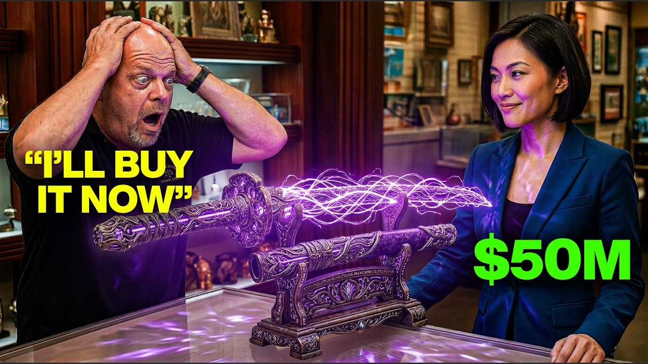 The FIFTY MILLION Dollar Katana that SHOCKED Rick On Pawn Stars
