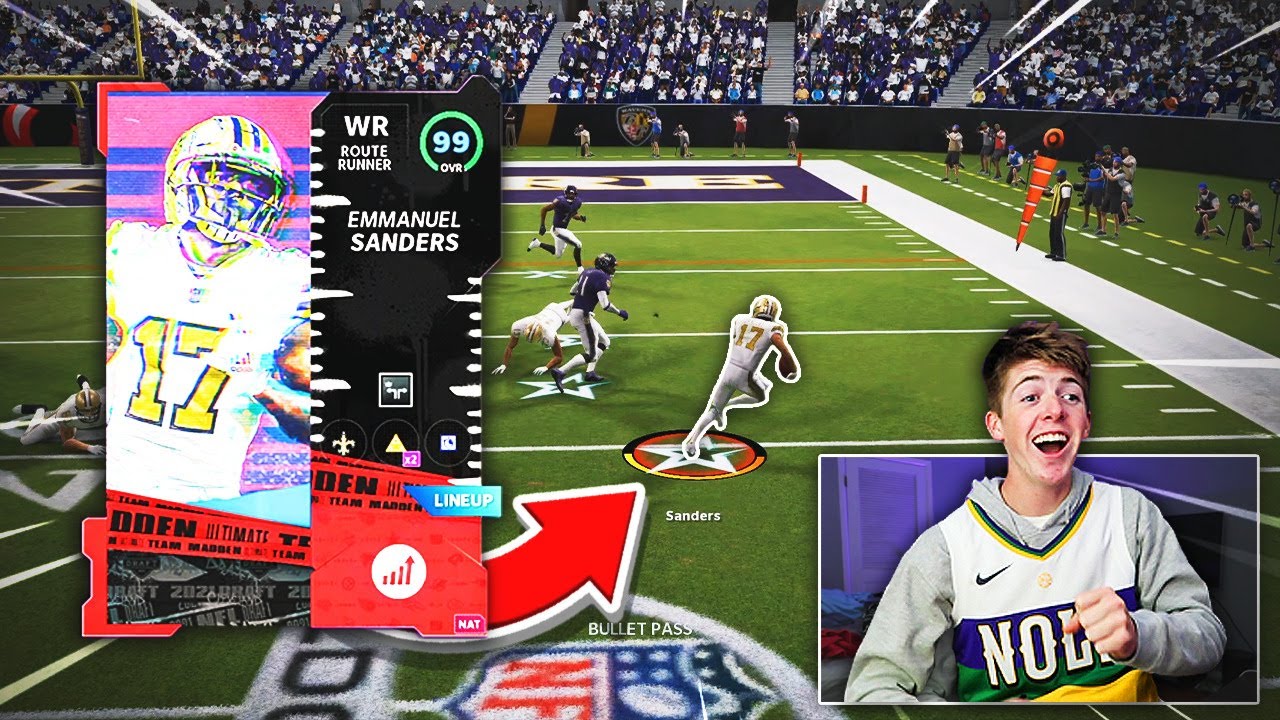 *NEW* Emmanuel Sanders Gets The GAME-WINNING TD! Saints Theme Team #79 - Madden 21 Ultimate Team
