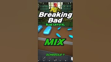 Breaking Bad Walter White Mix in Schedule 1 Tips Tricks #schedule1 #gamingshorts #gamingtips #gaming