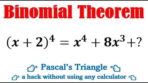 Expand (x+2)^4 by using Pascal