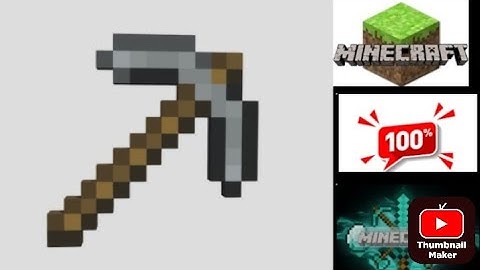 minecraft how to make stone pickaxe simple way