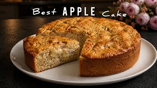 The Softest Apple Cake Recipe Ever! It Melts in Your Mouth!