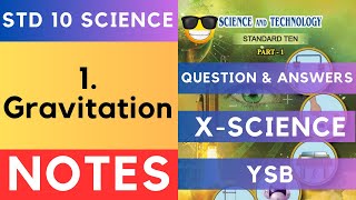 Gravitation exercise Questions and Answers 10th Science 1 | SSC Class 10 Maharashtra State Board 10 by Yogesh Sir's Backbenchers 2,012 views 3 days ago 43 minutes