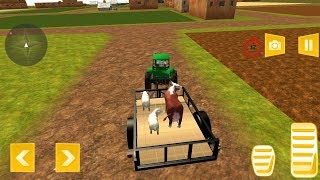 permainan anak pertanian - real tractor driver - farming simulator part 2 screenshot 2