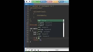 Nested if statement in C programming #cprogramming #coding #programming #clanguage #learnwithprc