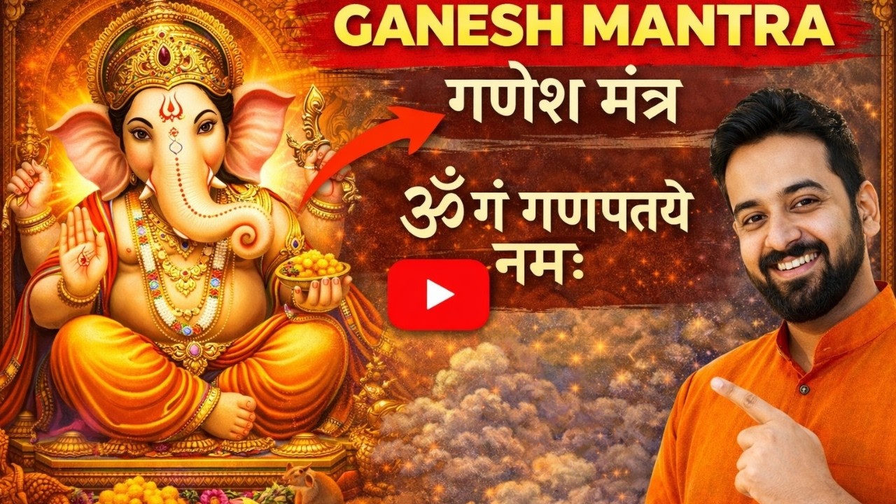 GANESH MANTRA – The Divine Sound of Success | Samarpit Golani x Ishita Vishwakarma |
