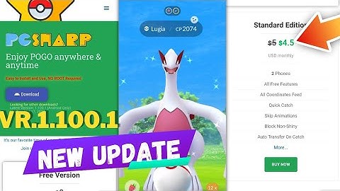 PGSharp New Update Latest Version: 1.100.1 (Android Only) Features | PGSharp Standard Key Sale