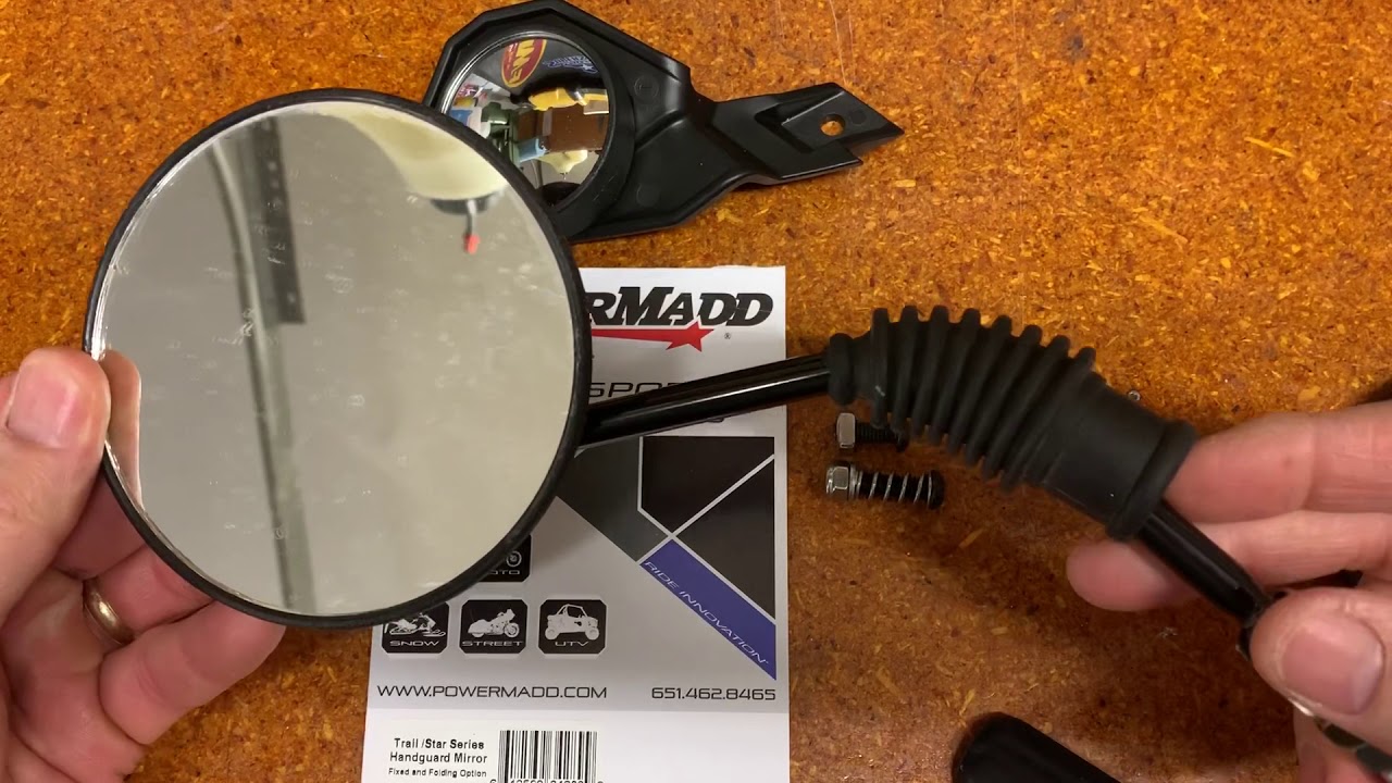 Fold Away Dirt Buke Mirror YouTube