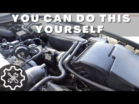 Jaguar XJ6 (X300) – How To Replace Air Filter & Properly Clean The Throttle Body