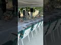 Wedding dinner Floristics and Decor in Georgia - Dreamland Oasis Chakvi