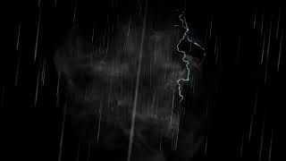 Red Thunderstorm Flashing Lightning 4 Hours Wallpaper Screensaver Background Video 4K OLED