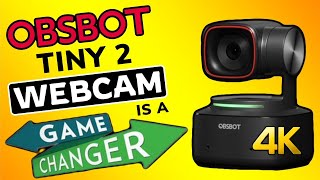 The Obsbot Tiny 2 Webcam Tracks Your Movement A Complete Game Changer