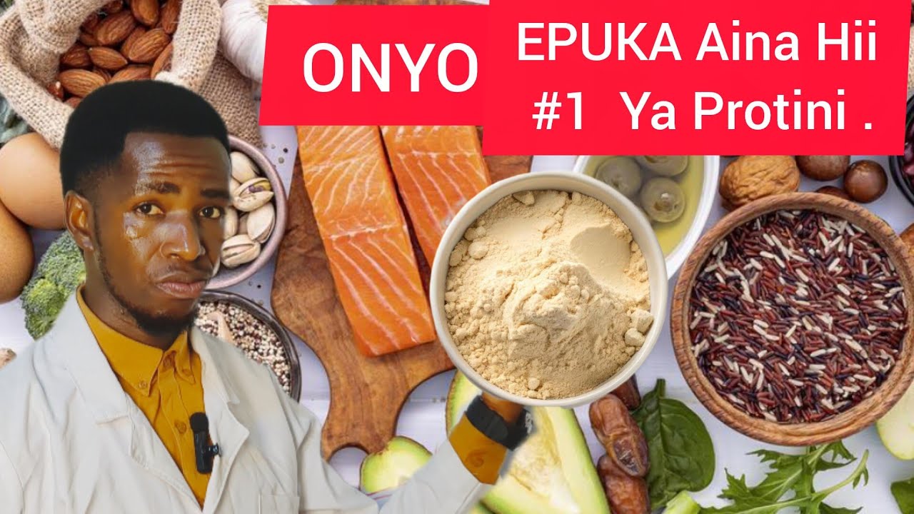 PROTINI HII #1 NIYAKUEPUKA KWA USALAMA WA AFYA YAKO.