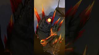 Volcanic Godzilla Loop Animation |Let it happen-Tame Impala|#procreate #digitalart #shorts #godzilla