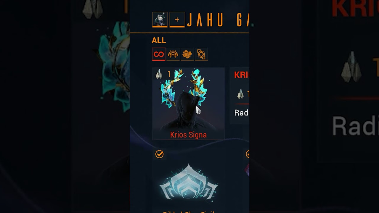 Warframe | Krios Signa |  มันมาให้สายแฟชั่นใจสั่นแล้ว 