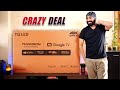 55 inch 4k google tv with dolby vision rs 28499  thomson tqled tv review 2023 
