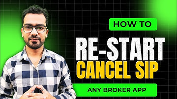 How To Restart Mutual Fund Cancel SIP | Mutual Fund मे Cancel SIP को वापस शुरु कैसे करे?
