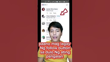paano maglagay ng follow button sa Facebook ❣️♥️
