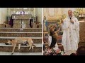 Priest Invites Stray Dogs To Sunday Mass To Help Them Find A Forever Home