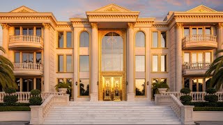 “Ultra Luxury Off-White & Gold Mansion | Royal Australian Dream Home Tour” screenshot 4