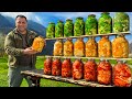 3 recipes for chicken in glass jars a sunny day in the mountains of azerbaijan