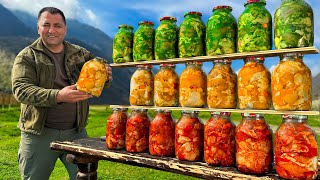 : 3 Recipes For Chicken In Glass Jars! A Sunny Day In The Mountains Of Azerbaijan