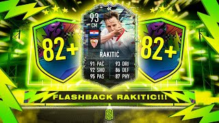 FLASHBACK RAKITIC & 82+ x10 UPGRADE PACK! - FIFA 21 Ultimate Team