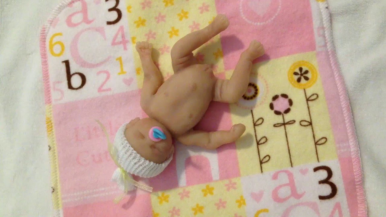 Squish! Baby Lia miniature silicone baby YouTube